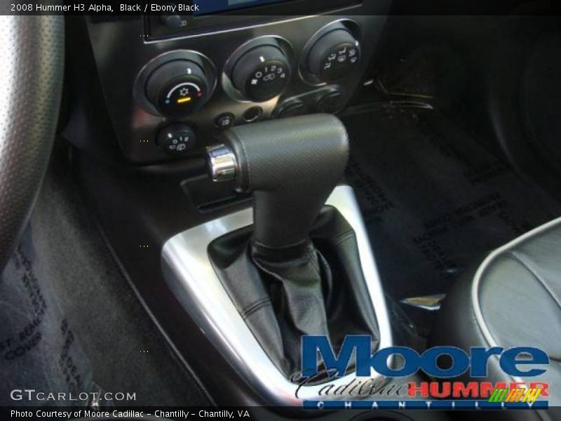 Black / Ebony Black 2008 Hummer H3 Alpha