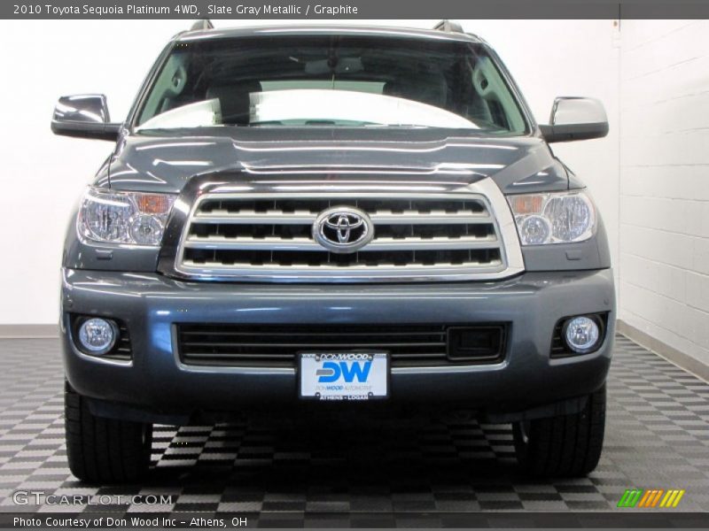 Slate Gray Metallic / Graphite 2010 Toyota Sequoia Platinum 4WD