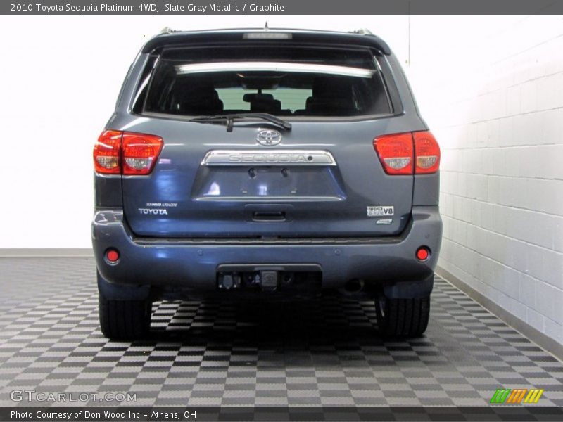 Slate Gray Metallic / Graphite 2010 Toyota Sequoia Platinum 4WD
