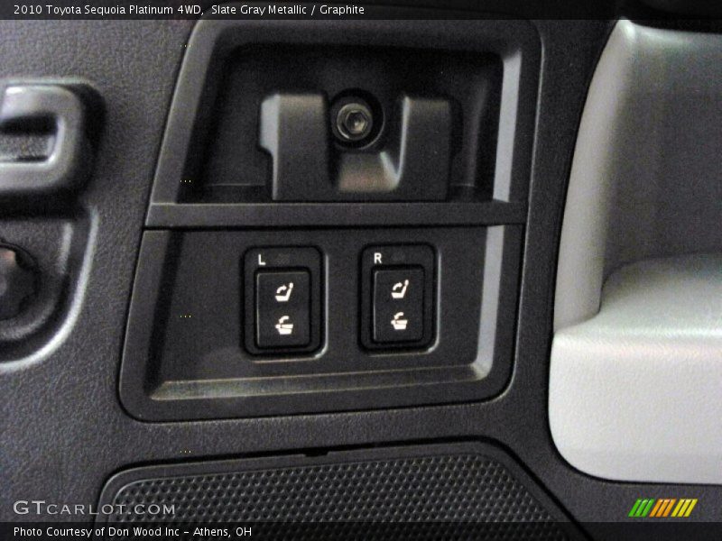Slate Gray Metallic / Graphite 2010 Toyota Sequoia Platinum 4WD