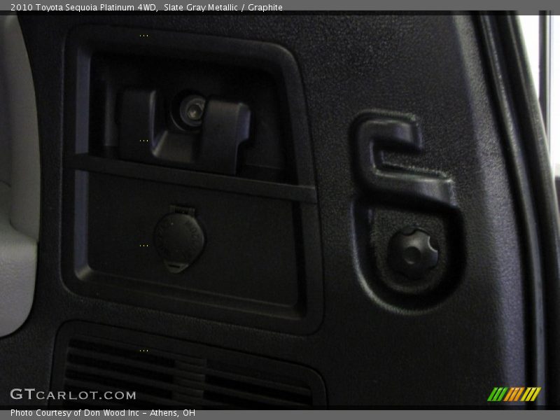 Slate Gray Metallic / Graphite 2010 Toyota Sequoia Platinum 4WD