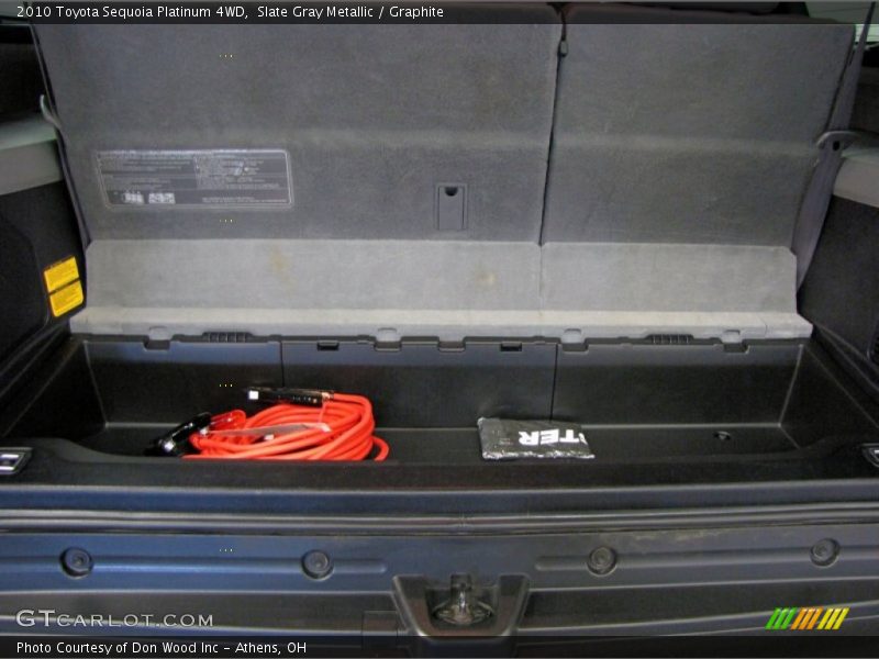 Slate Gray Metallic / Graphite 2010 Toyota Sequoia Platinum 4WD