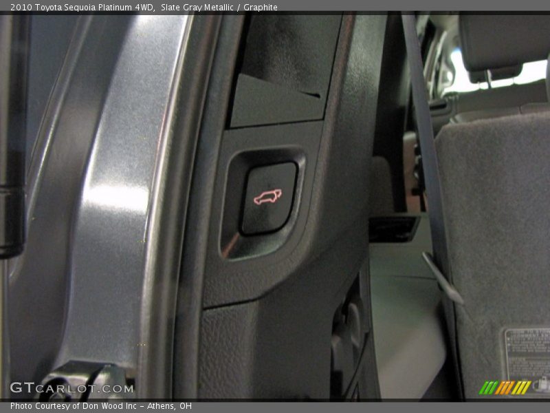 Slate Gray Metallic / Graphite 2010 Toyota Sequoia Platinum 4WD