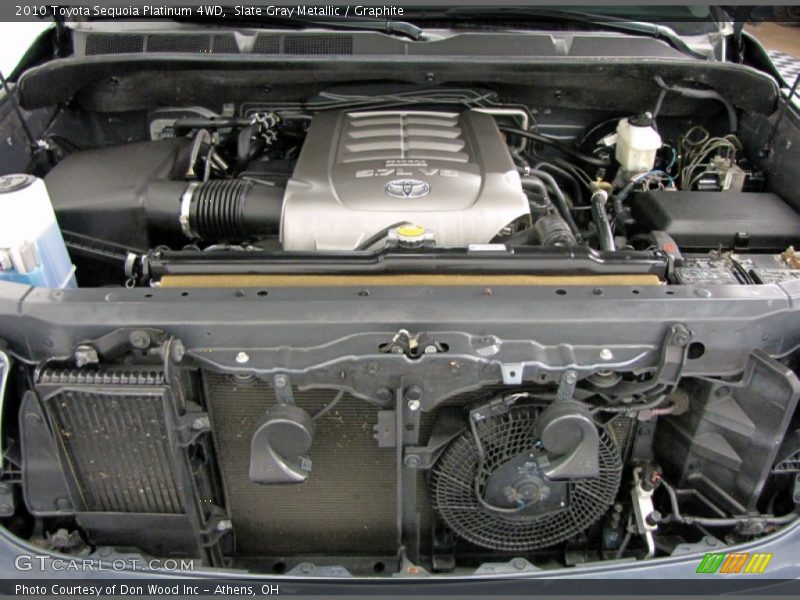  2010 Sequoia Platinum 4WD Engine - 5.7 Liter i-Force Flex-Fuel DOHC 32-Valve VVT-i V8