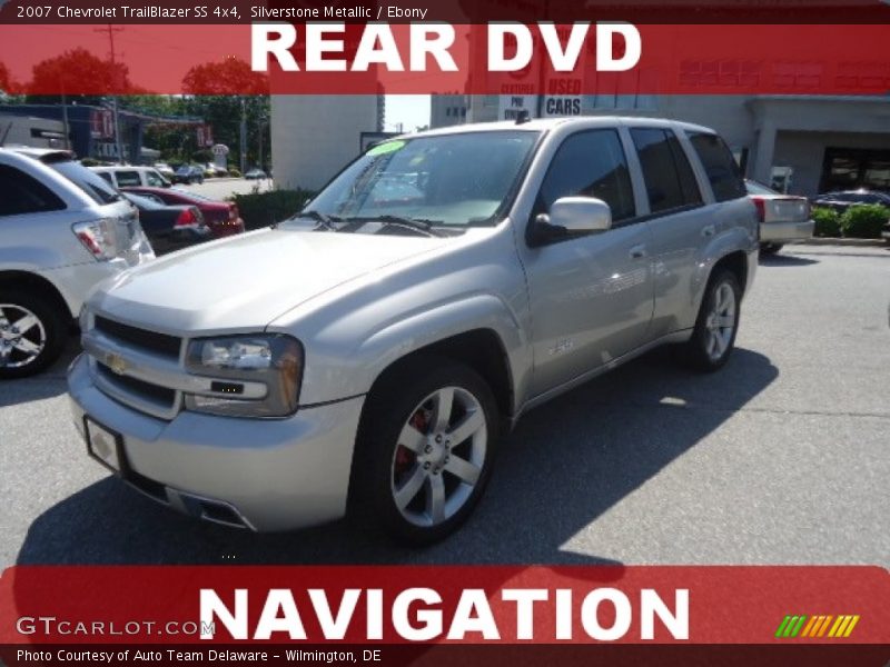 Silverstone Metallic / Ebony 2007 Chevrolet TrailBlazer SS 4x4