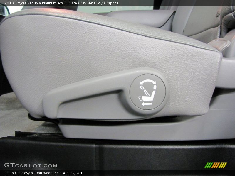 Rear Seat of 2010 Sequoia Platinum 4WD