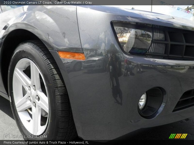Cyber Gray Metallic / Gray 2010 Chevrolet Camaro LT Coupe