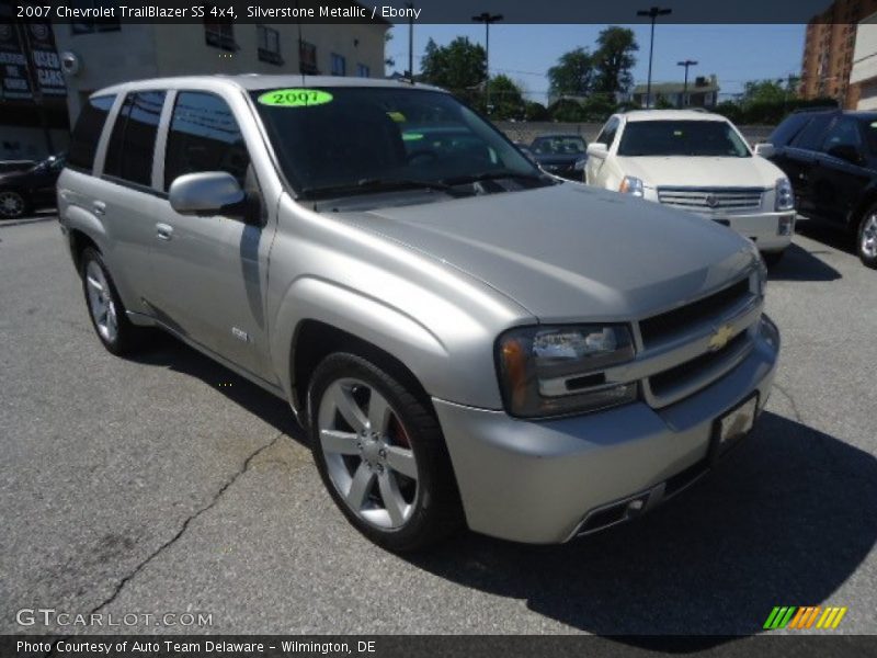 Silverstone Metallic / Ebony 2007 Chevrolet TrailBlazer SS 4x4
