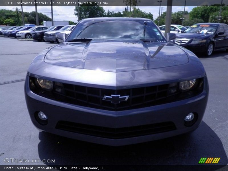 Cyber Gray Metallic / Gray 2010 Chevrolet Camaro LT Coupe