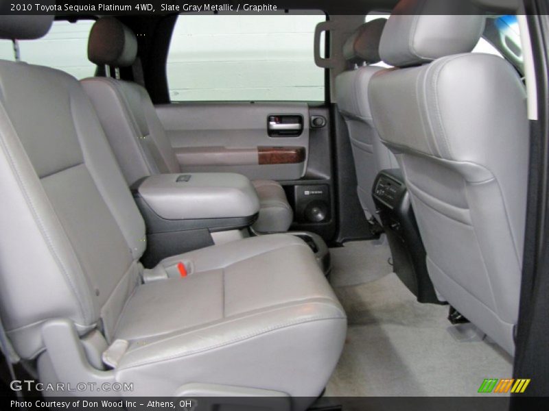  2010 Sequoia Platinum 4WD Graphite Interior
