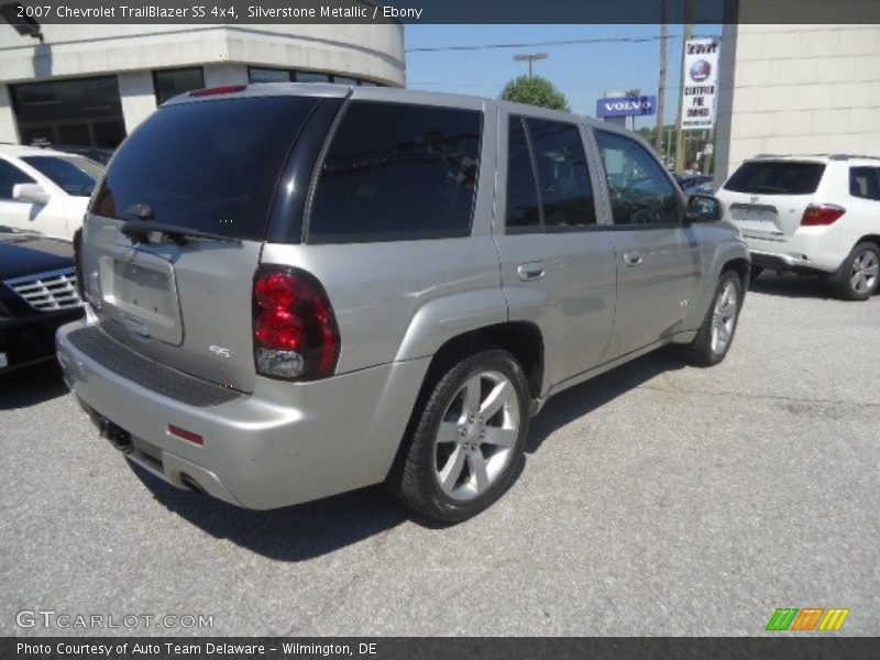 Silverstone Metallic / Ebony 2007 Chevrolet TrailBlazer SS 4x4