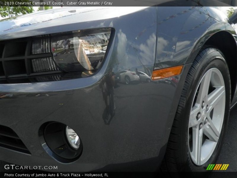 Cyber Gray Metallic / Gray 2010 Chevrolet Camaro LT Coupe