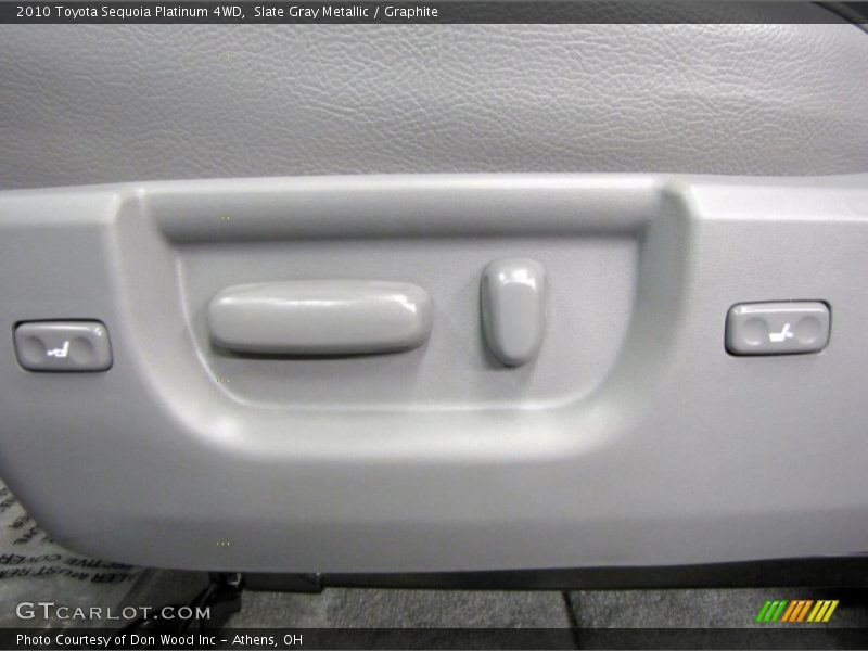 Slate Gray Metallic / Graphite 2010 Toyota Sequoia Platinum 4WD