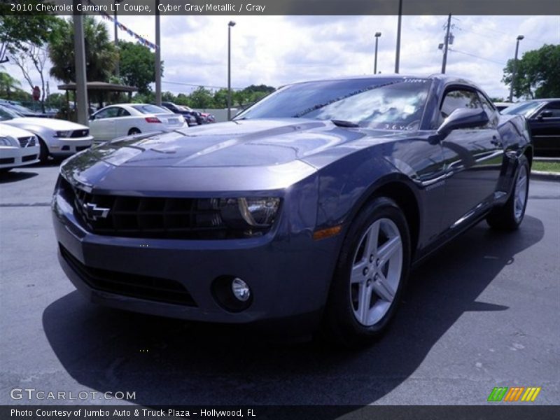 Cyber Gray Metallic / Gray 2010 Chevrolet Camaro LT Coupe