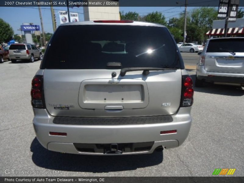 Silverstone Metallic / Ebony 2007 Chevrolet TrailBlazer SS 4x4
