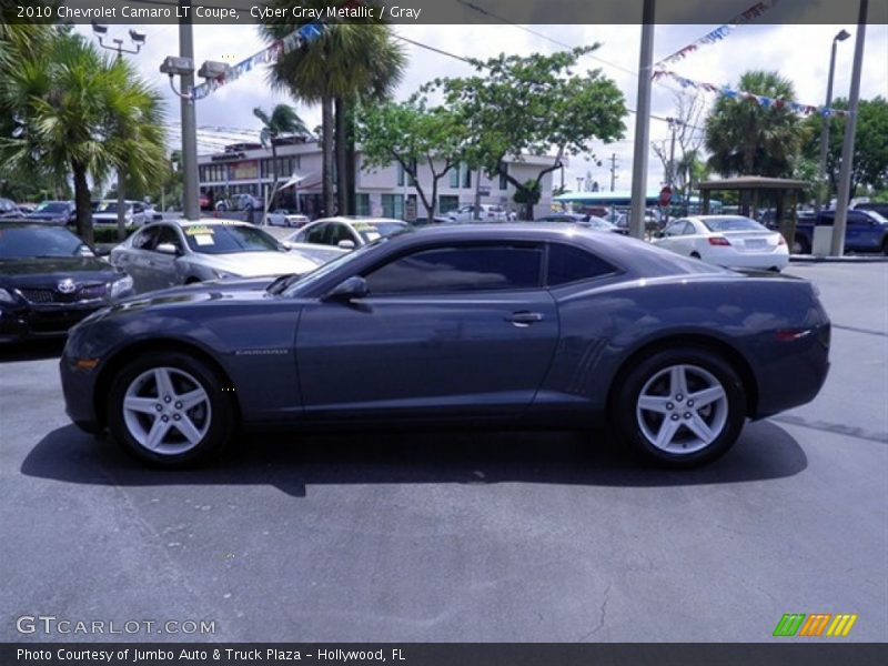 Cyber Gray Metallic / Gray 2010 Chevrolet Camaro LT Coupe
