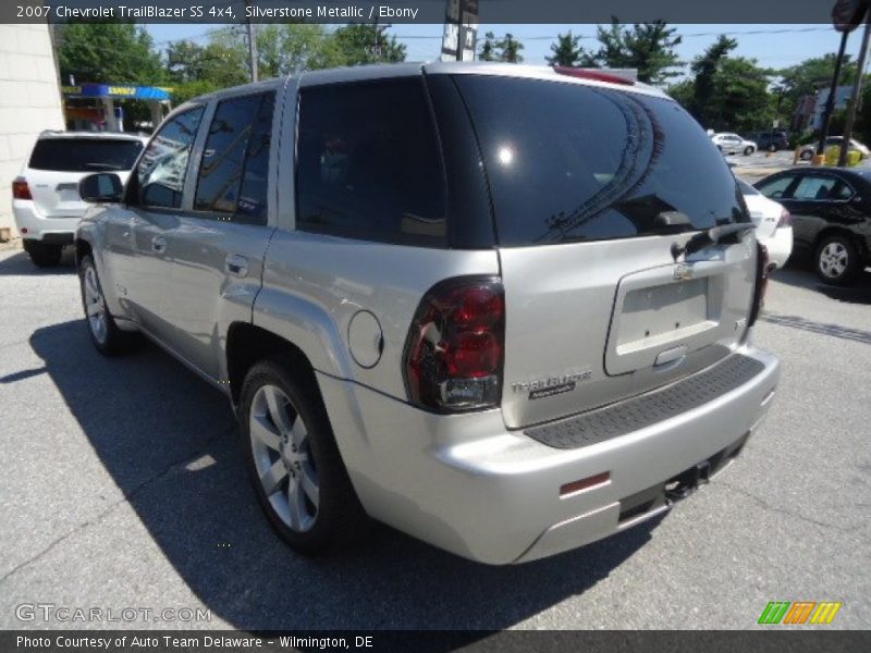 Silverstone Metallic / Ebony 2007 Chevrolet TrailBlazer SS 4x4