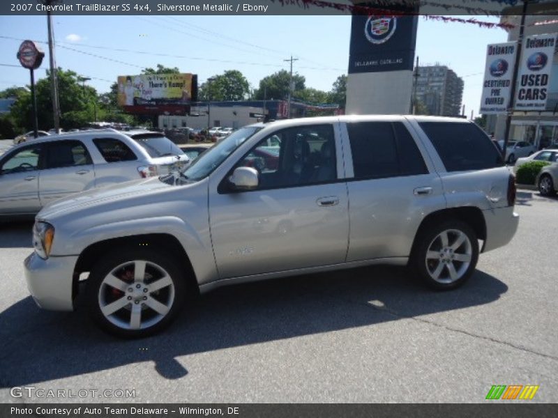 Silverstone Metallic / Ebony 2007 Chevrolet TrailBlazer SS 4x4