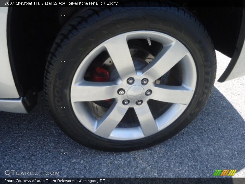 Silverstone Metallic / Ebony 2007 Chevrolet TrailBlazer SS 4x4