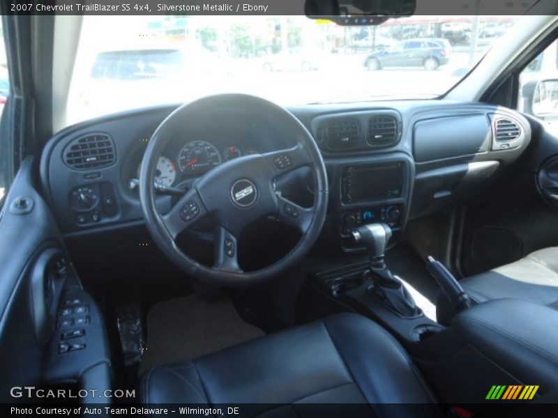 Silverstone Metallic / Ebony 2007 Chevrolet TrailBlazer SS 4x4