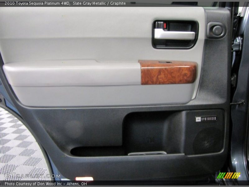 Door Panel of 2010 Sequoia Platinum 4WD