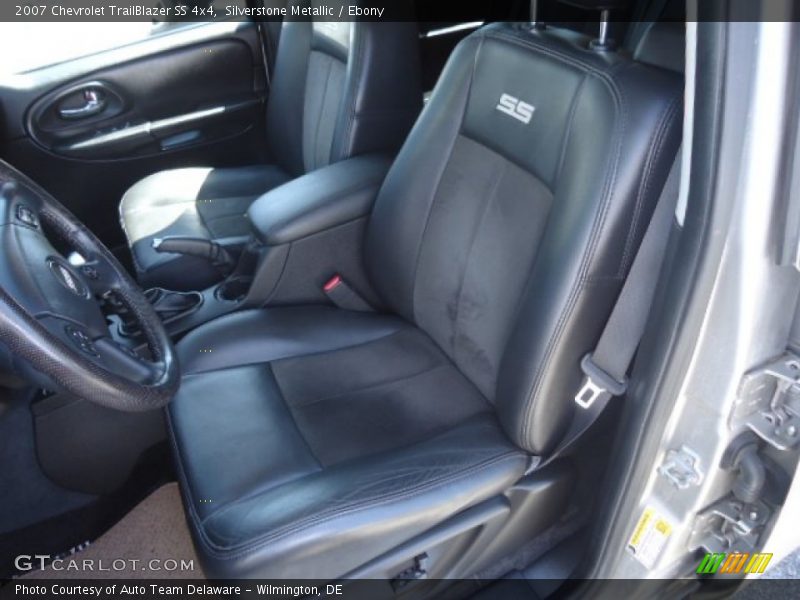 Silverstone Metallic / Ebony 2007 Chevrolet TrailBlazer SS 4x4