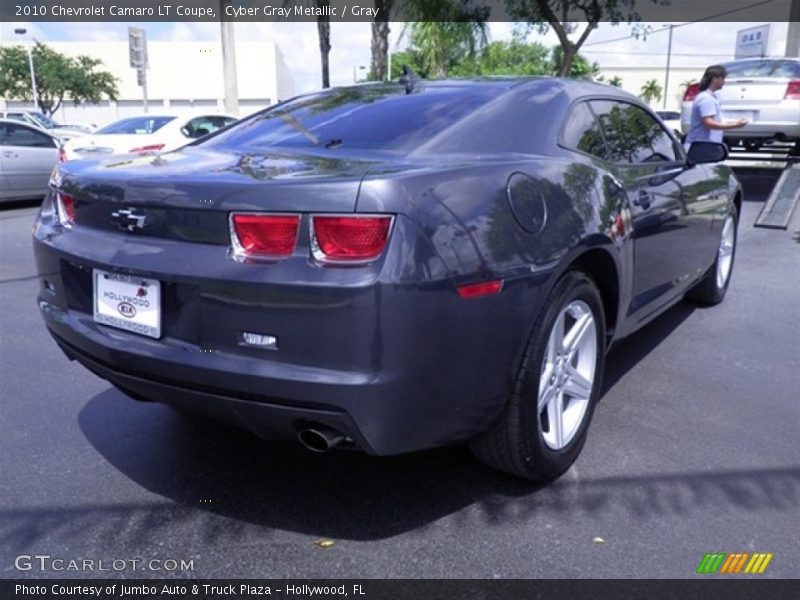 Cyber Gray Metallic / Gray 2010 Chevrolet Camaro LT Coupe