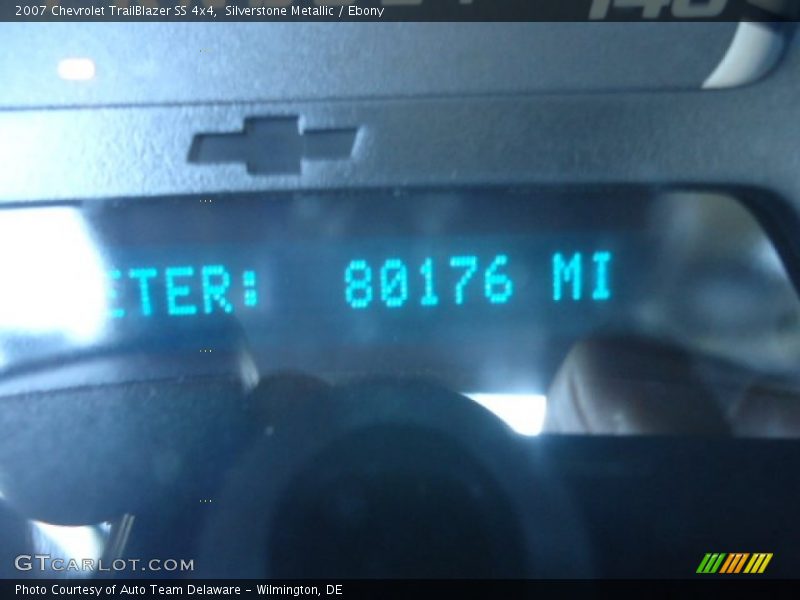 Silverstone Metallic / Ebony 2007 Chevrolet TrailBlazer SS 4x4
