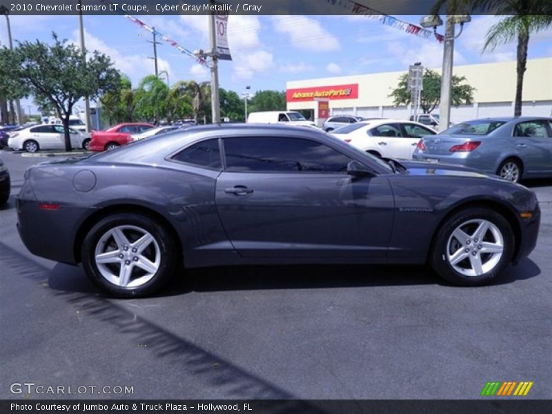 Cyber Gray Metallic / Gray 2010 Chevrolet Camaro LT Coupe