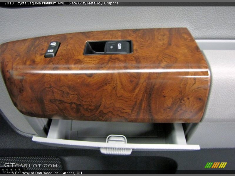 Slate Gray Metallic / Graphite 2010 Toyota Sequoia Platinum 4WD