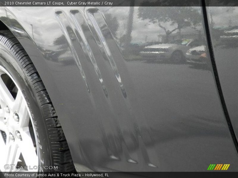 Cyber Gray Metallic / Gray 2010 Chevrolet Camaro LT Coupe
