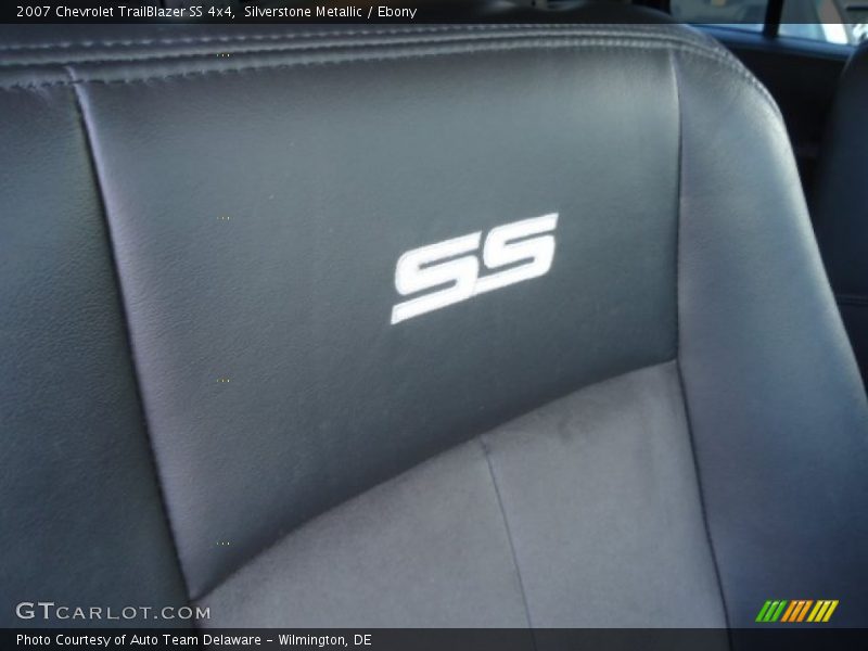 Silverstone Metallic / Ebony 2007 Chevrolet TrailBlazer SS 4x4