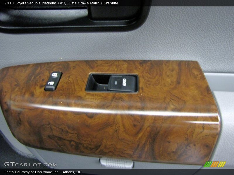 Slate Gray Metallic / Graphite 2010 Toyota Sequoia Platinum 4WD
