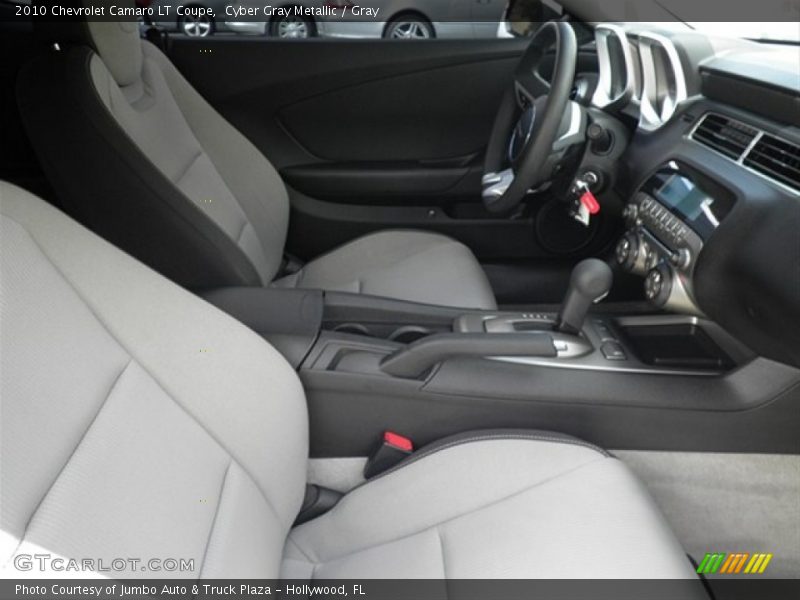 Cyber Gray Metallic / Gray 2010 Chevrolet Camaro LT Coupe