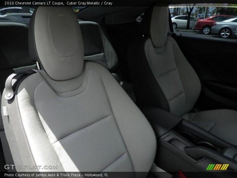Cyber Gray Metallic / Gray 2010 Chevrolet Camaro LT Coupe