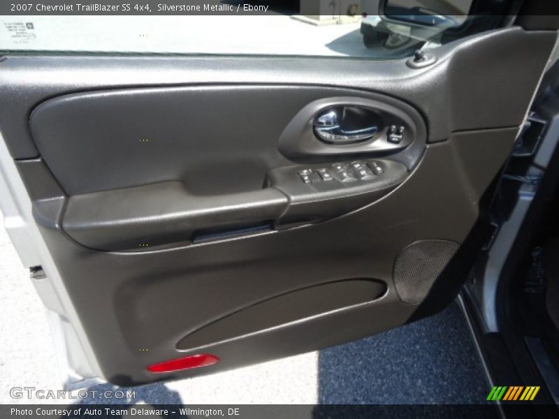 Silverstone Metallic / Ebony 2007 Chevrolet TrailBlazer SS 4x4