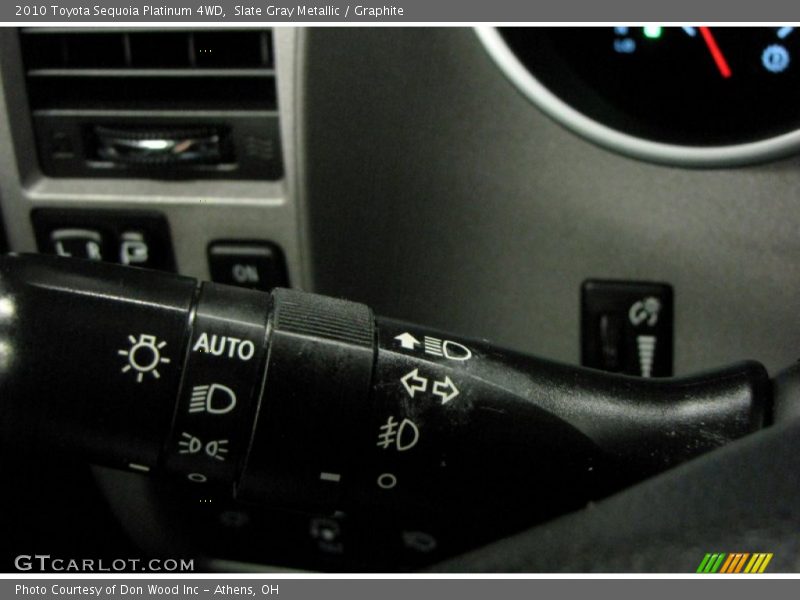 Slate Gray Metallic / Graphite 2010 Toyota Sequoia Platinum 4WD