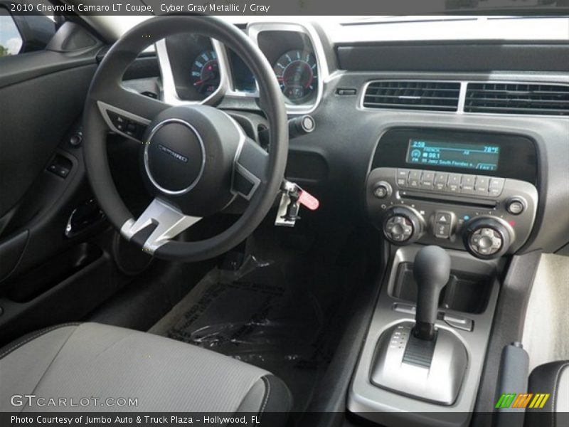 Cyber Gray Metallic / Gray 2010 Chevrolet Camaro LT Coupe