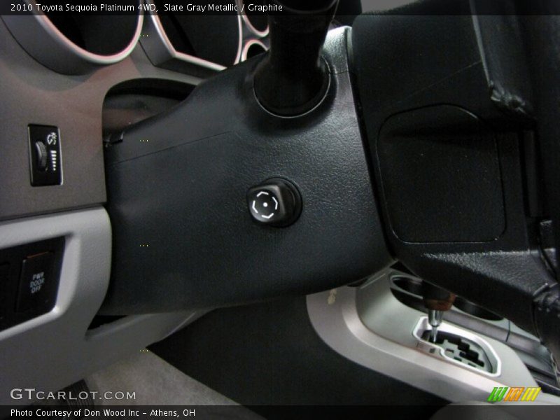 Slate Gray Metallic / Graphite 2010 Toyota Sequoia Platinum 4WD