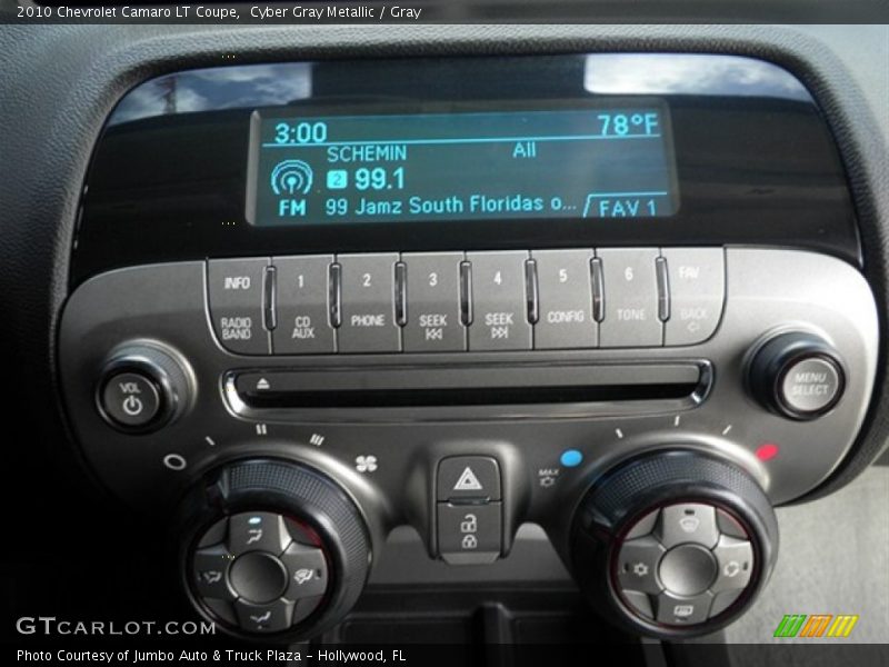 Cyber Gray Metallic / Gray 2010 Chevrolet Camaro LT Coupe