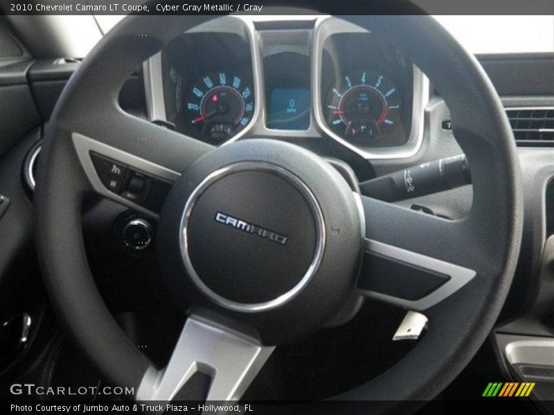Cyber Gray Metallic / Gray 2010 Chevrolet Camaro LT Coupe