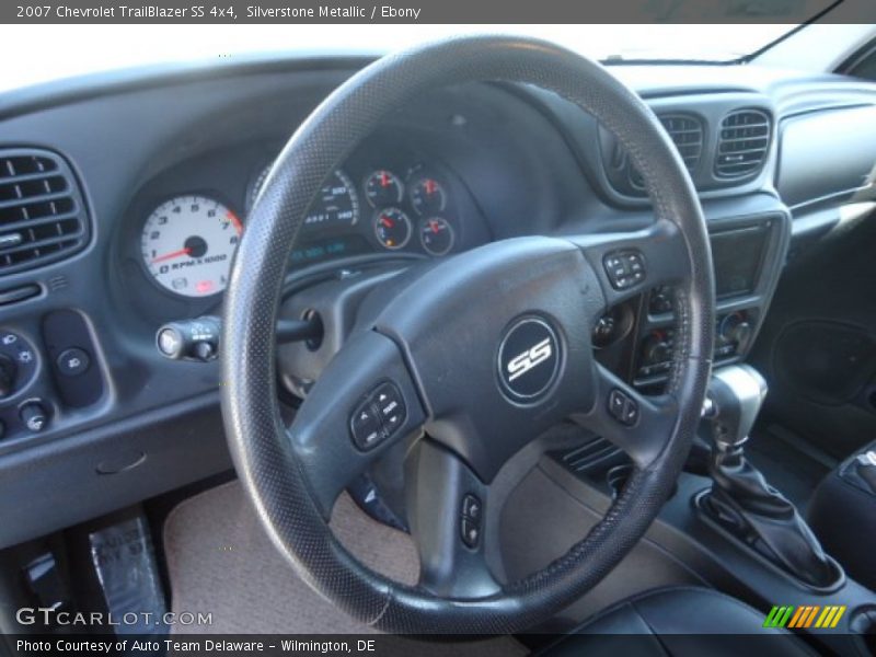 Silverstone Metallic / Ebony 2007 Chevrolet TrailBlazer SS 4x4