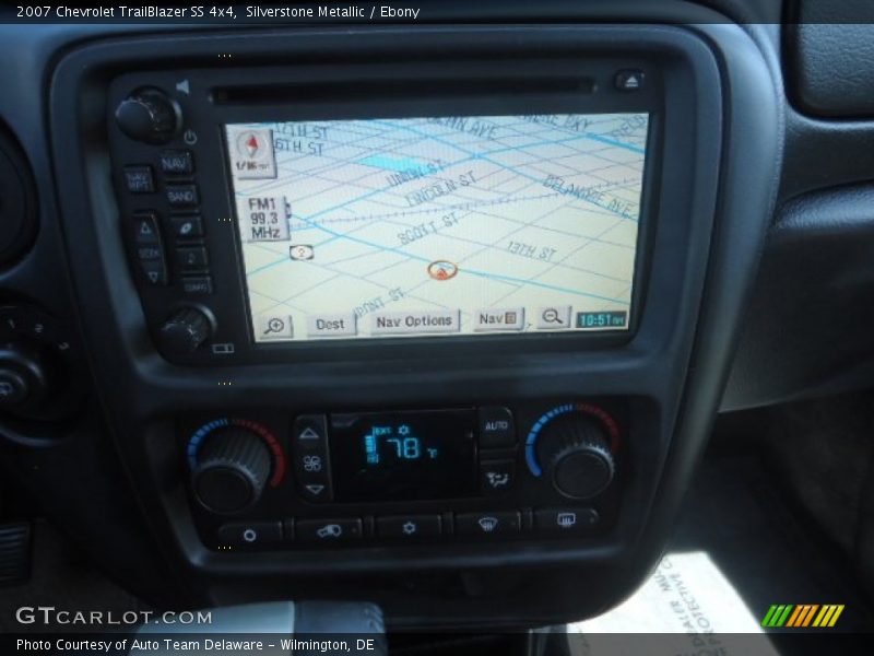 Silverstone Metallic / Ebony 2007 Chevrolet TrailBlazer SS 4x4