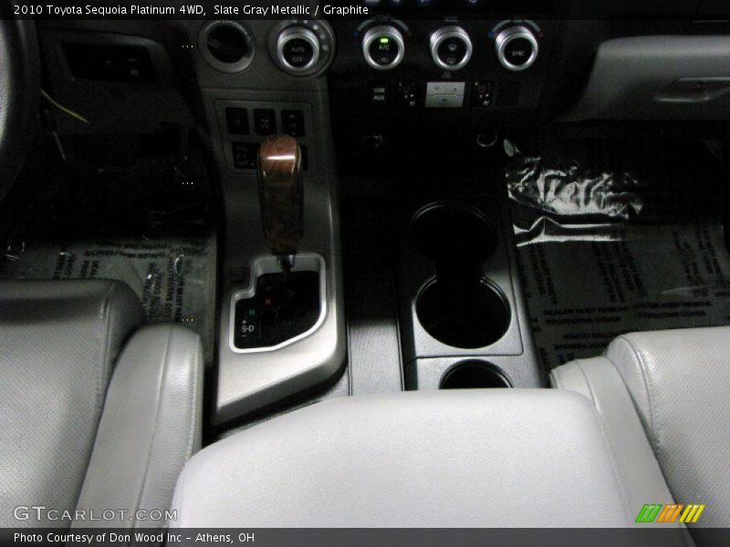 Slate Gray Metallic / Graphite 2010 Toyota Sequoia Platinum 4WD