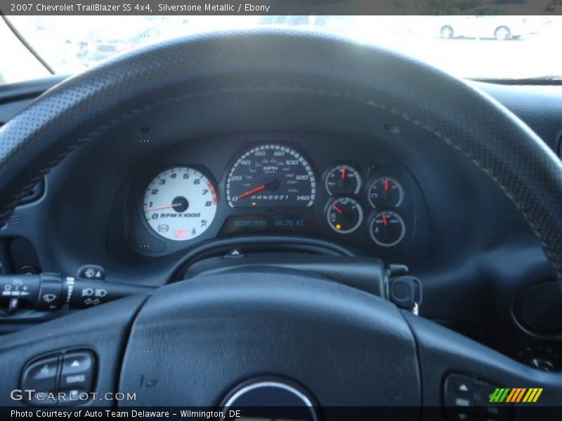 Silverstone Metallic / Ebony 2007 Chevrolet TrailBlazer SS 4x4