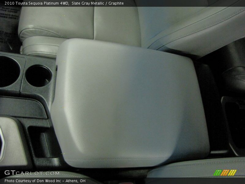Slate Gray Metallic / Graphite 2010 Toyota Sequoia Platinum 4WD