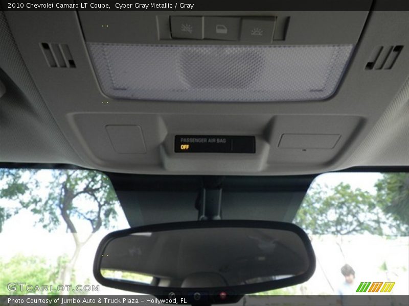 Cyber Gray Metallic / Gray 2010 Chevrolet Camaro LT Coupe