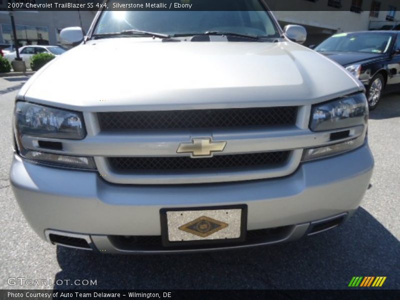 Silverstone Metallic / Ebony 2007 Chevrolet TrailBlazer SS 4x4