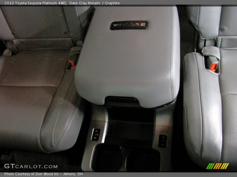 Slate Gray Metallic / Graphite 2010 Toyota Sequoia Platinum 4WD