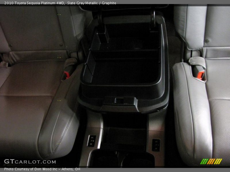 Slate Gray Metallic / Graphite 2010 Toyota Sequoia Platinum 4WD